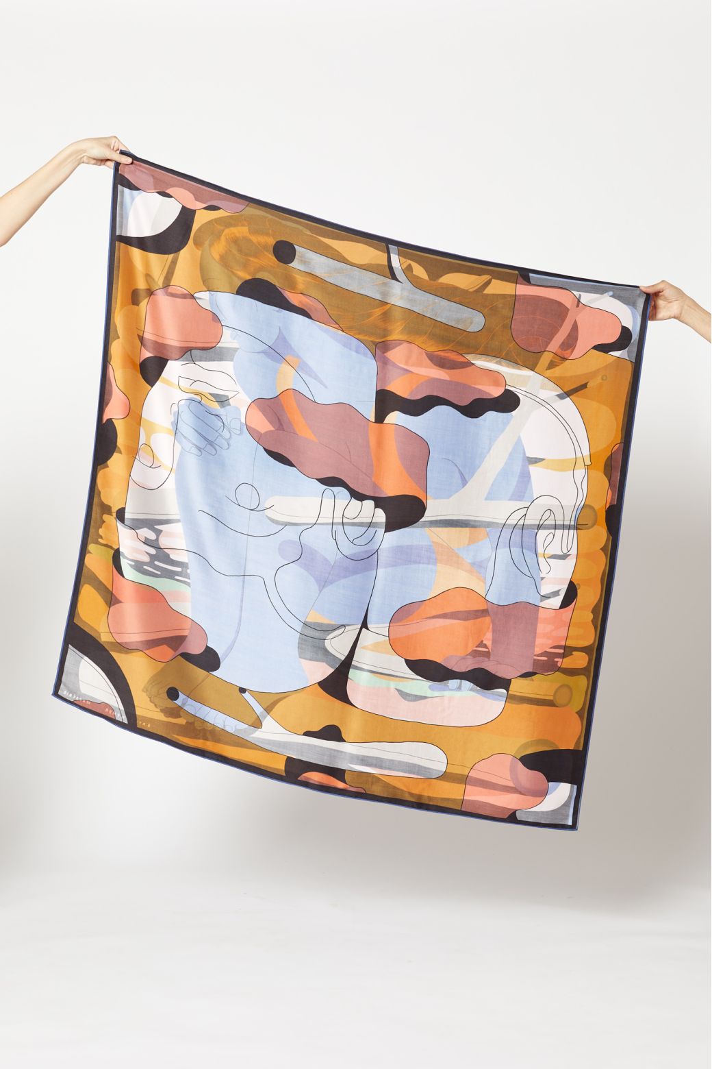 FOULARD CARENA'S ORCHARD ÉLECTRIQUE