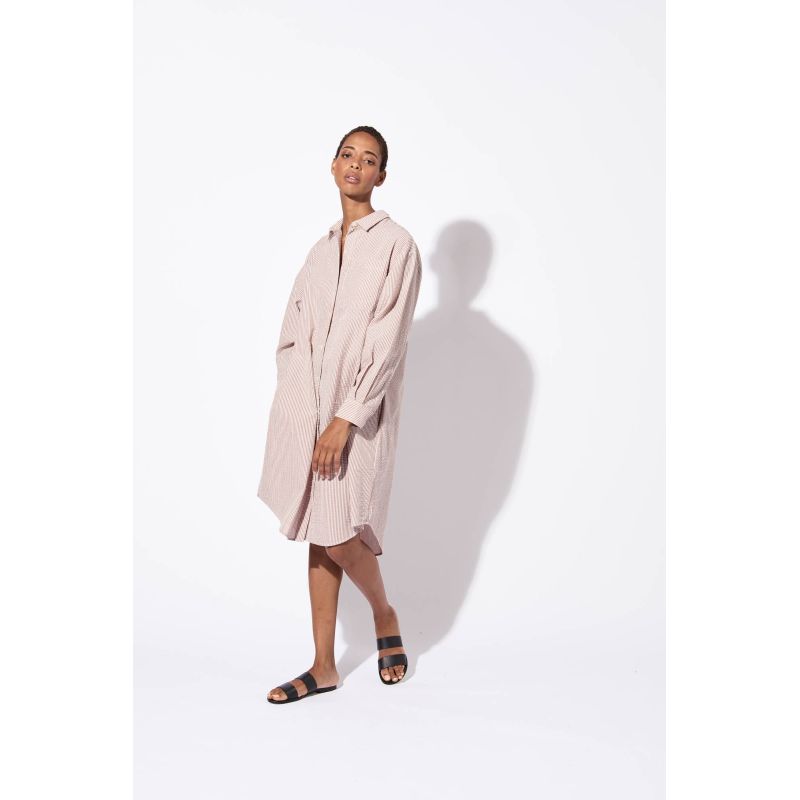 LILAC CARAMEL MARIUS MERYL DRESS