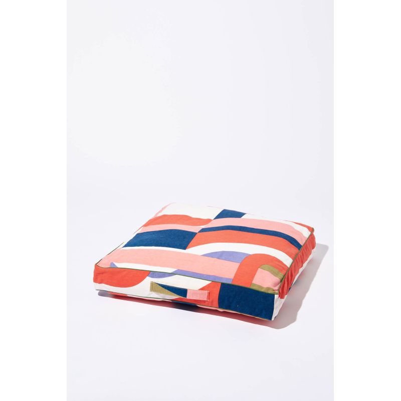 ORANGE SUPERSONIC FLOOR CUSHION