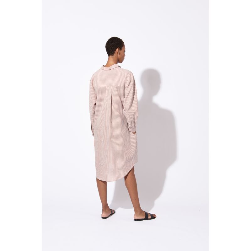ROBE MARIUS MERYL LILAS CARAMEL