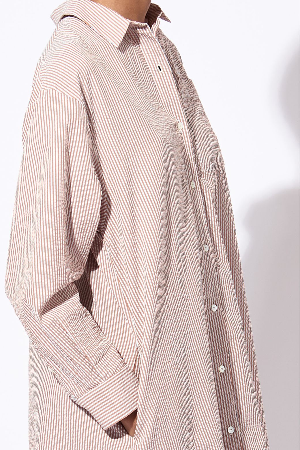ROBE MARIUS MERYL LILAS CARAMEL