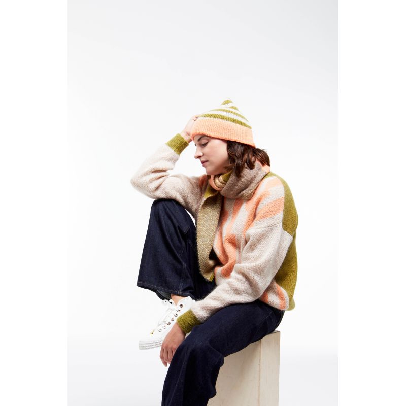 Bonnet Céleste Kaki
