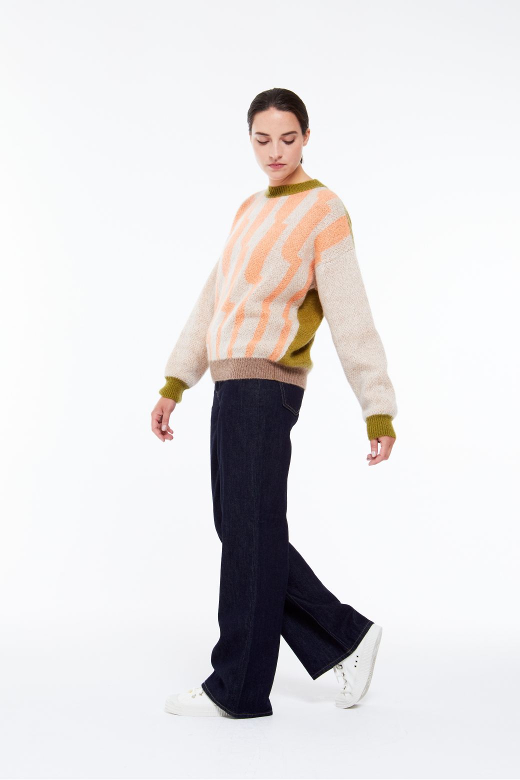 Pull Icone Céleste Pêche
