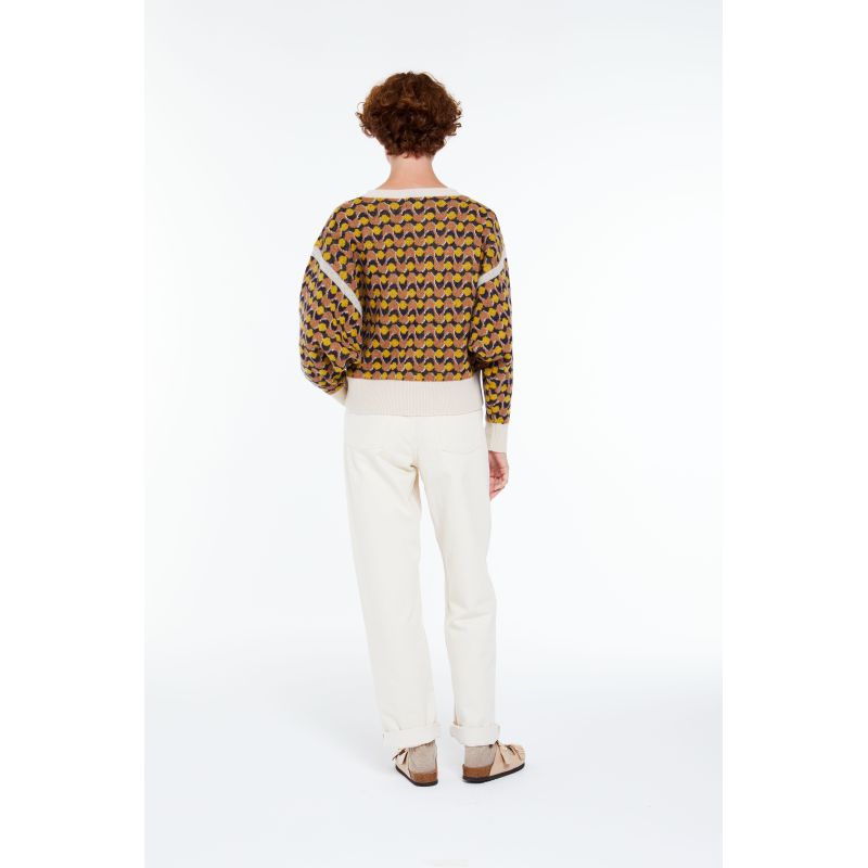 Pull Axel Onde Fauve