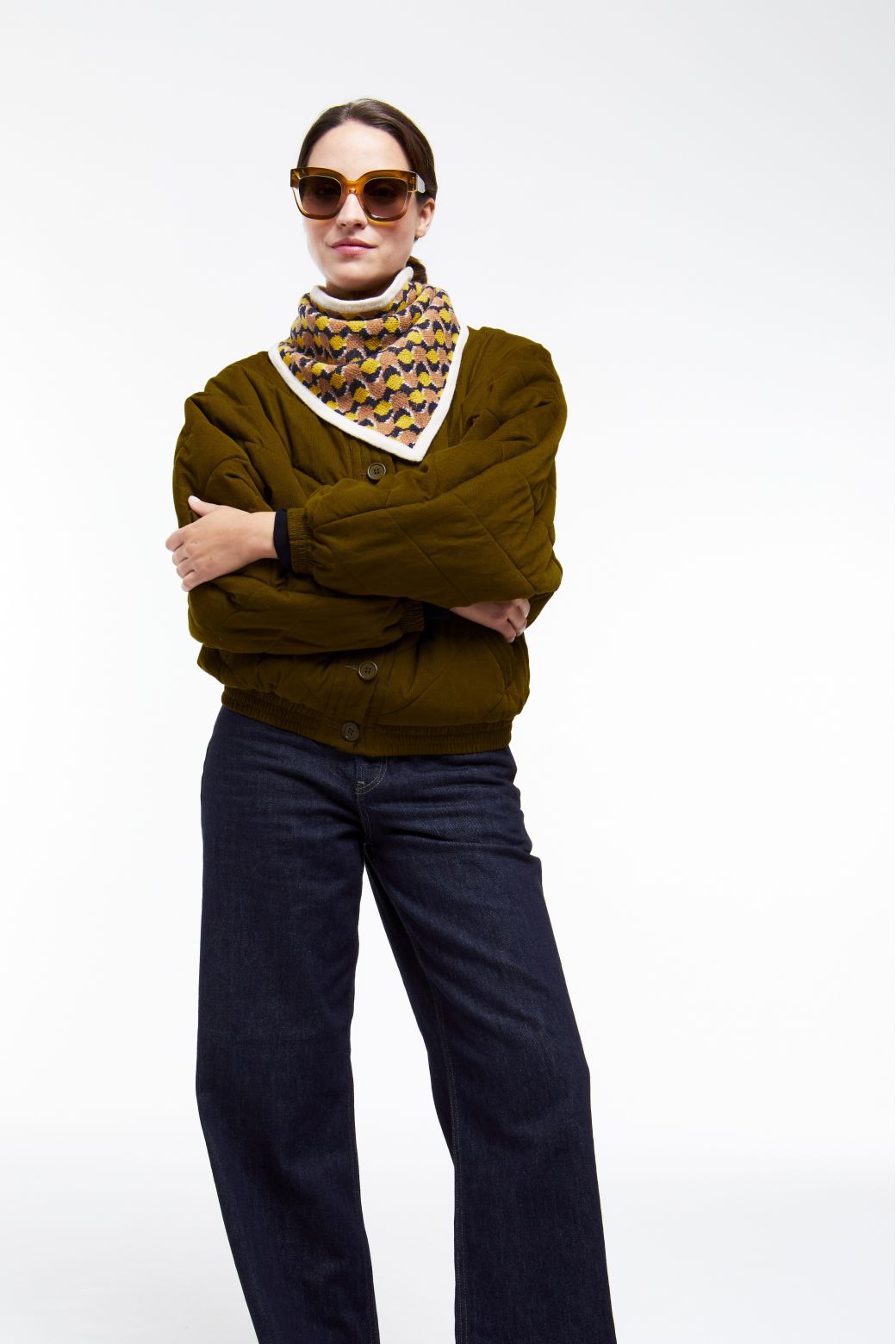 Mini Triangle Onde Fauve