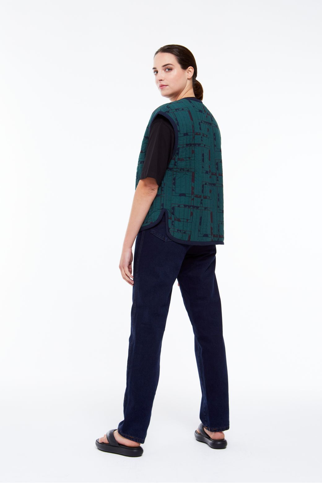 Veste Pablo Demi-Lune Vert De Gris