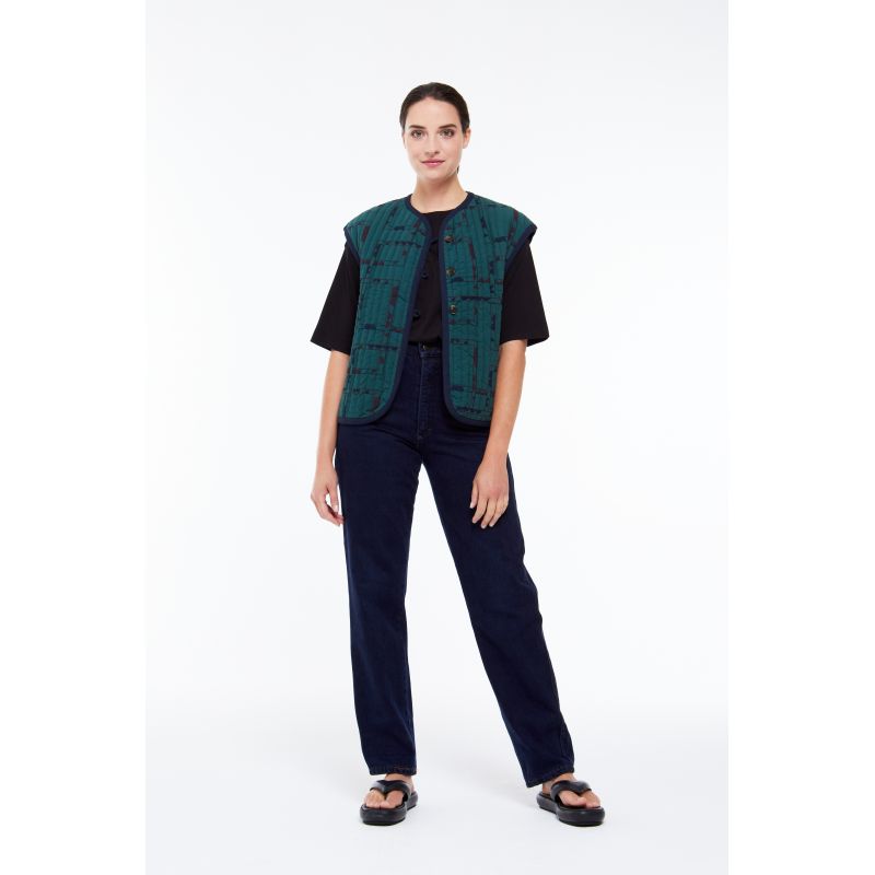 Veste Pablo Demi-Lune Vert De Gris