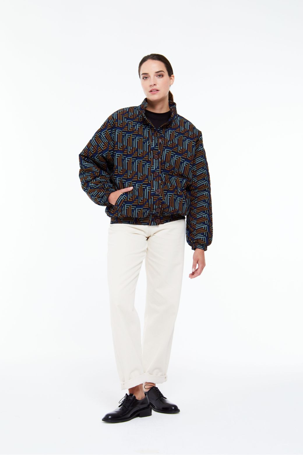 Manteau Millie Atome Nuit