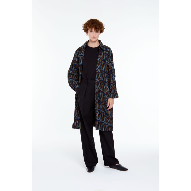 Manteau Leonor Atome Nuit