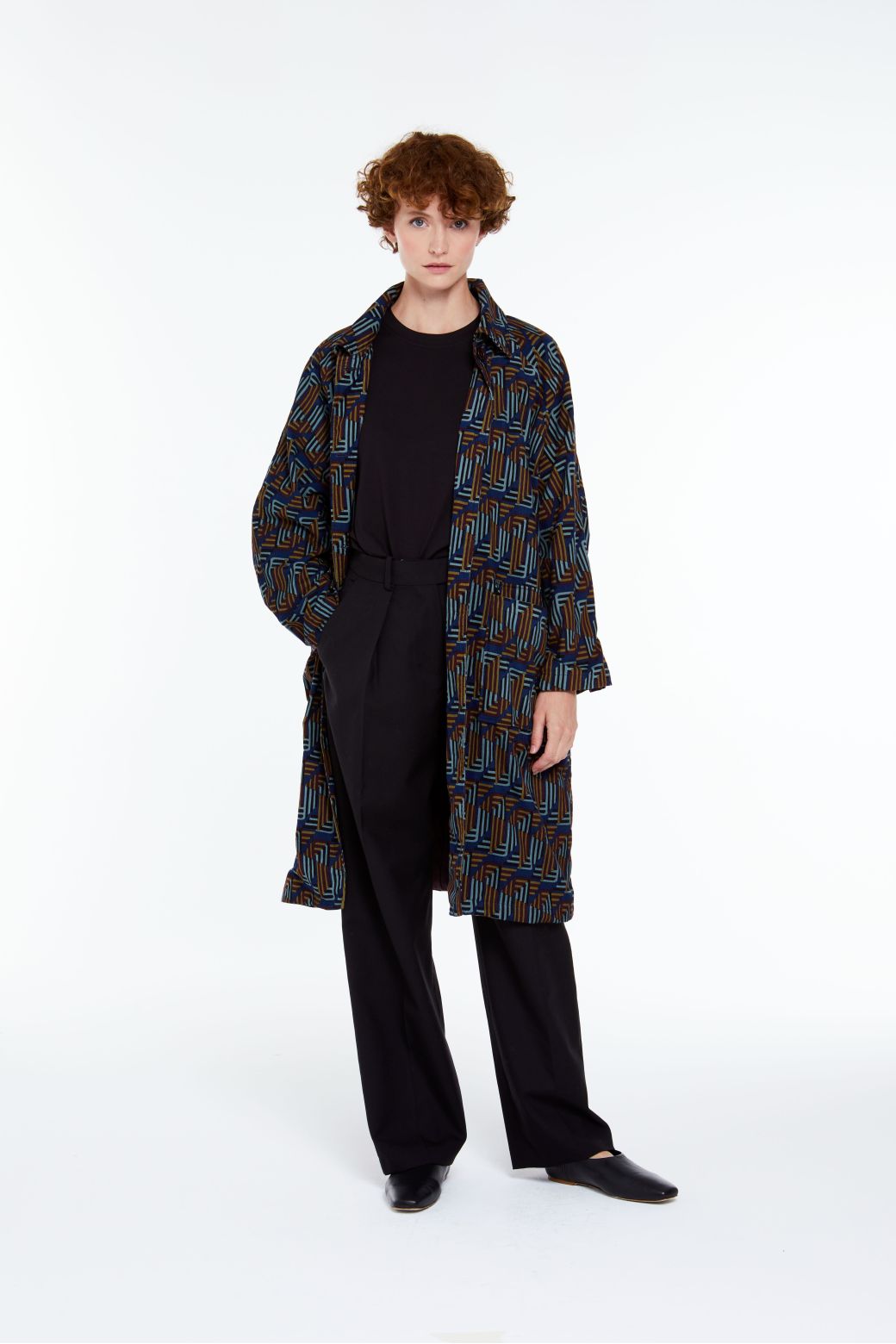 Manteau Leonor Atome Nuit