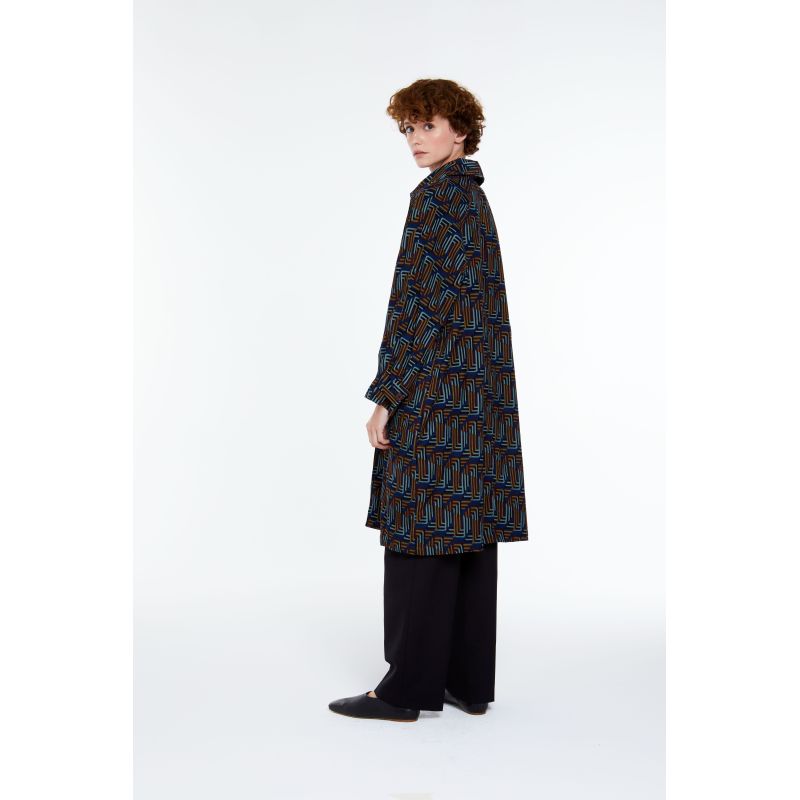 Manteau Leonor Atome Nuit