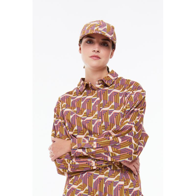 Casquette Noé Atome Rosewood