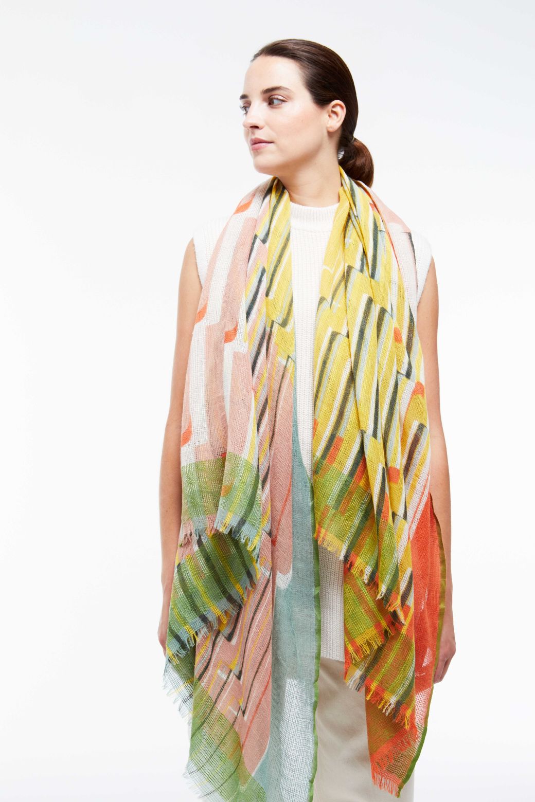 Foulard Céleste Pastel