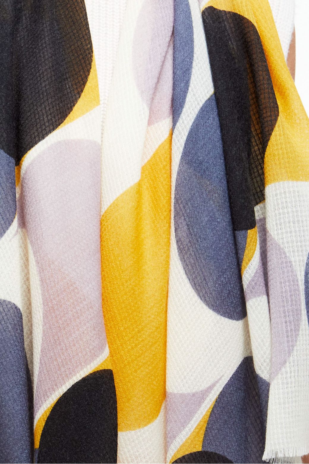 Foulard Ondulation Fauve
