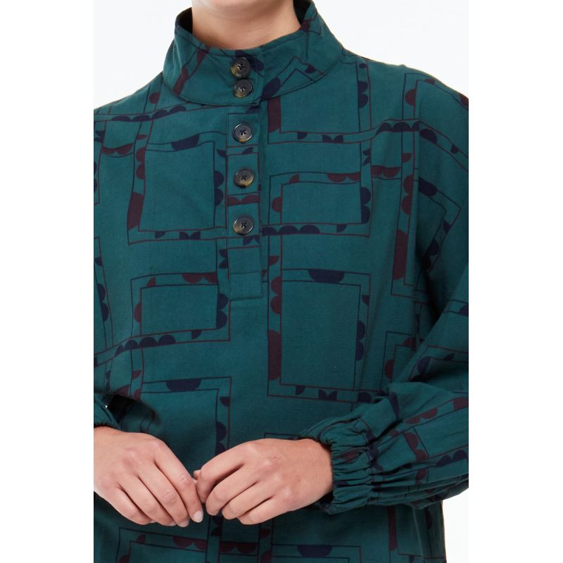 Top Valencia Demi-Lune Vert De Gris