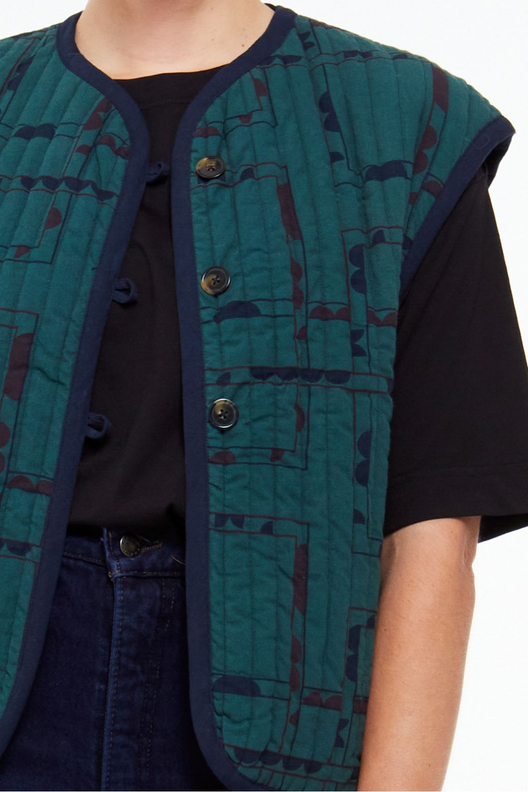 Veste Pablo Demi-Lune Vert De Gris