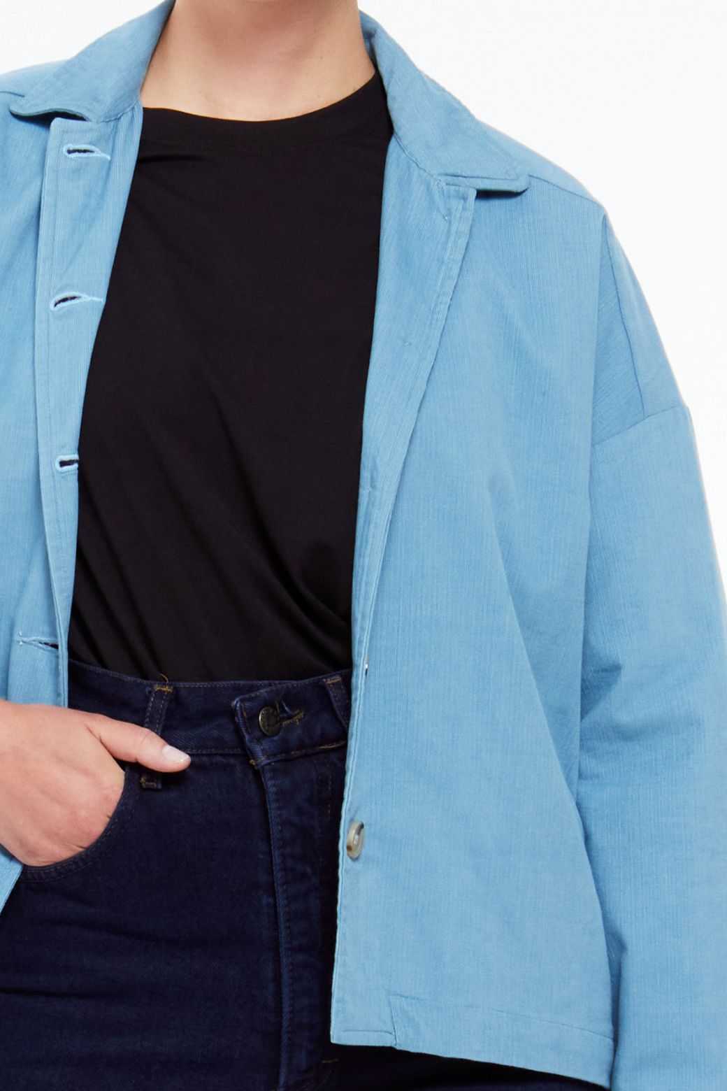 Veste Mina Madone Bleu Gris