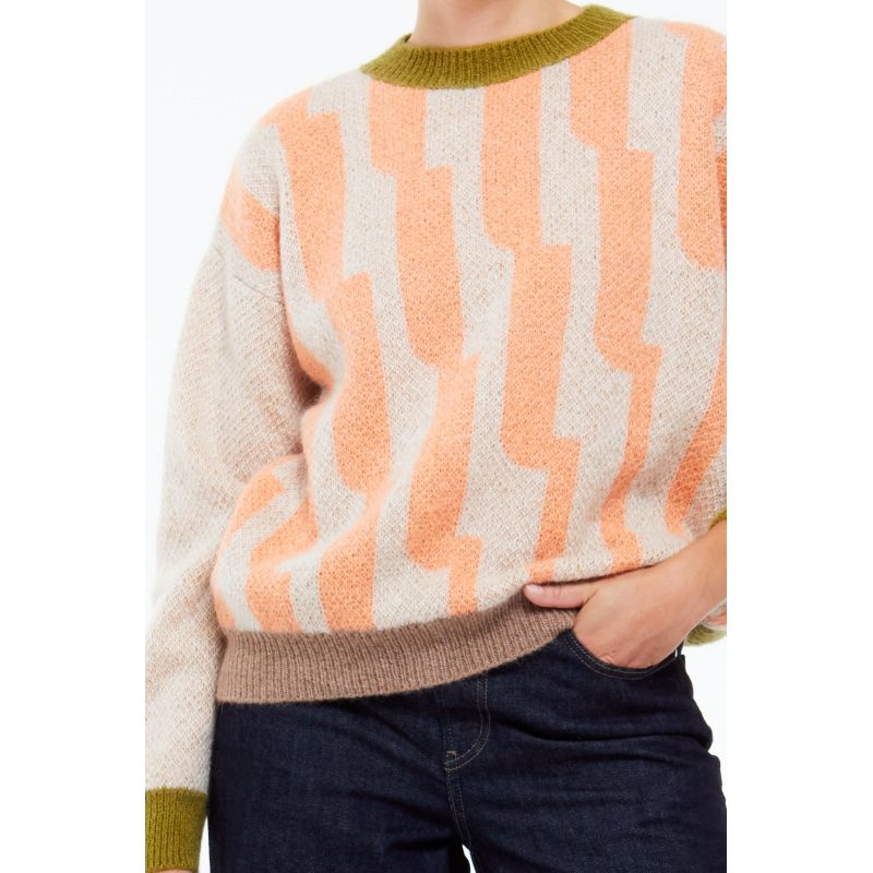 Pull Icone Céleste Pêche