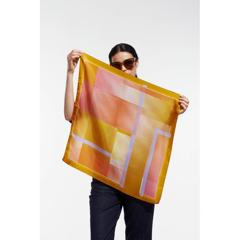 Carré Vibrant Orange