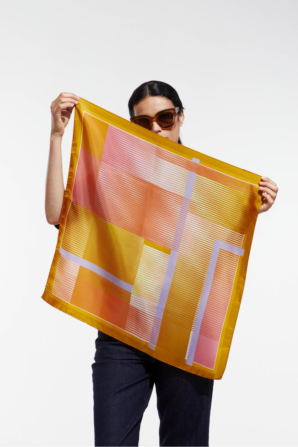 Orange Vibrant Square