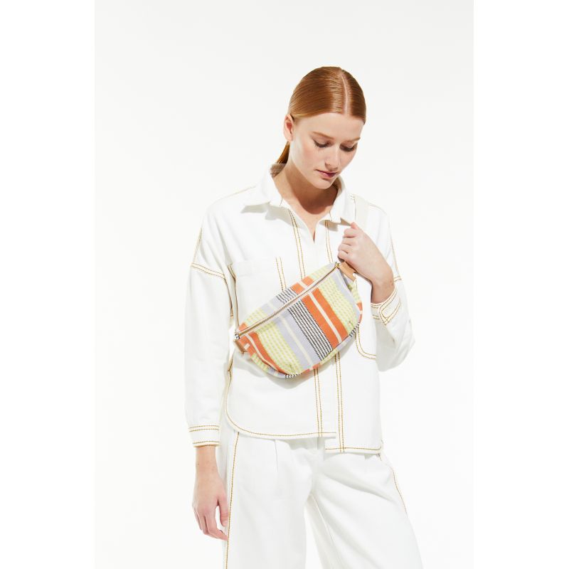 Sac Banane L Chiara Carrare Multico
