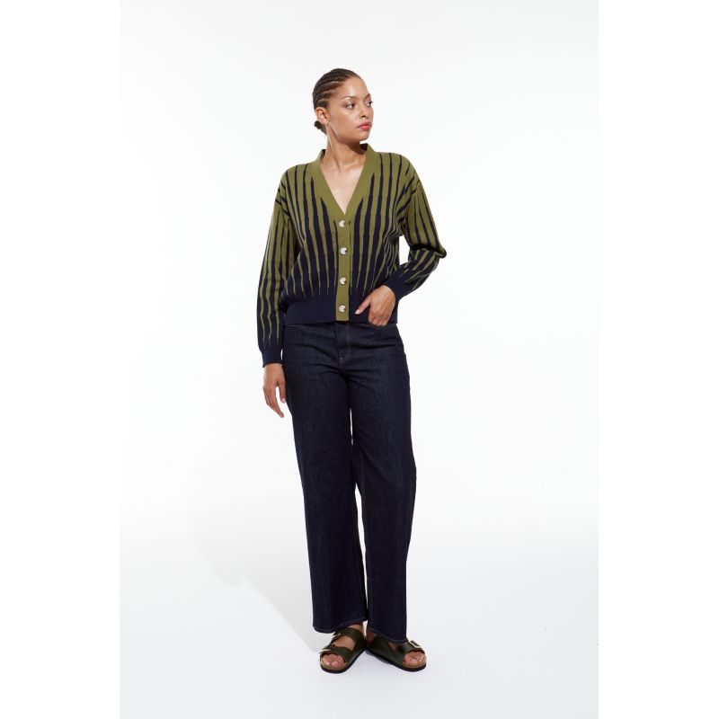 Gilet Claude Sonique Kaki