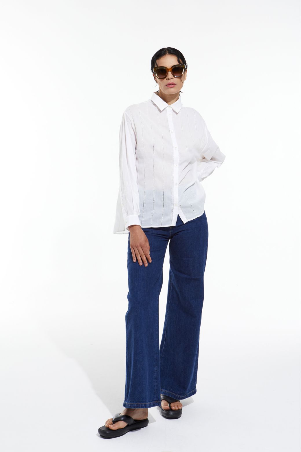 Chemise Rosalie Gobi Ecru