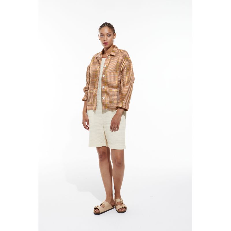 Veste Mina Grès Terracotta