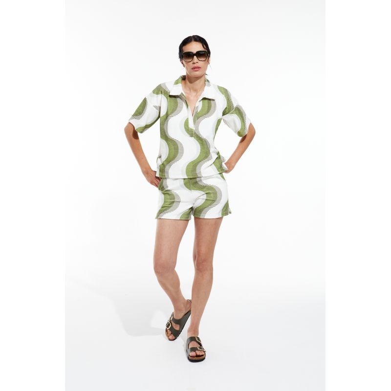 Polo Eros Equinoxe Kaki