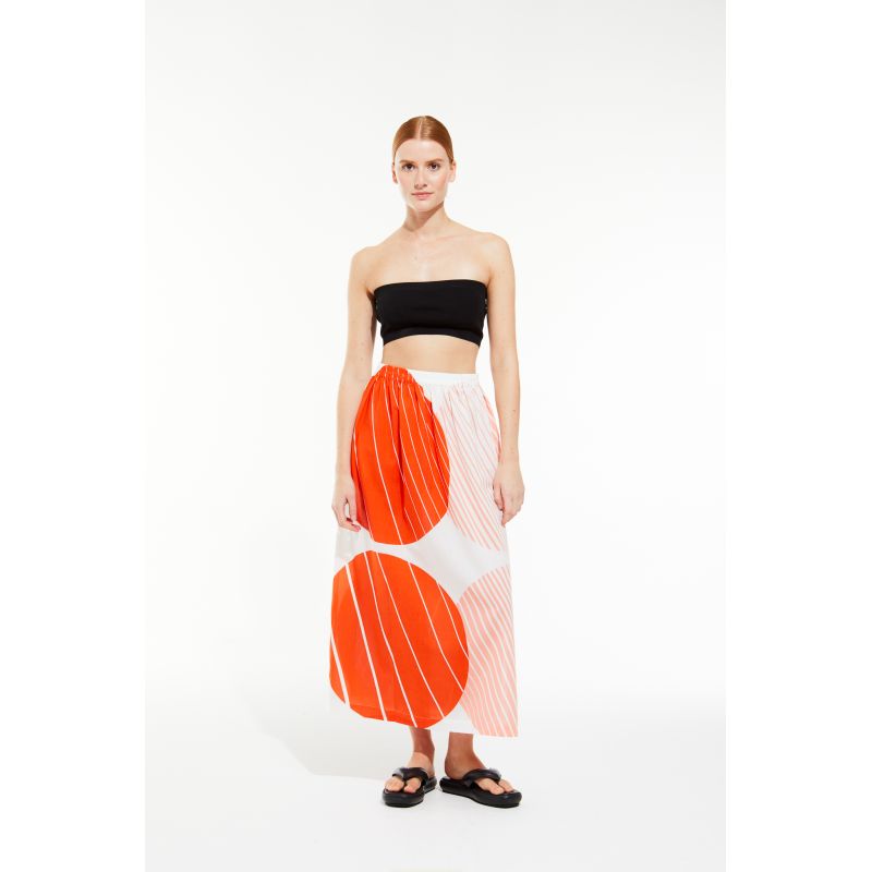 Jupe Juliette Cinetique Orange