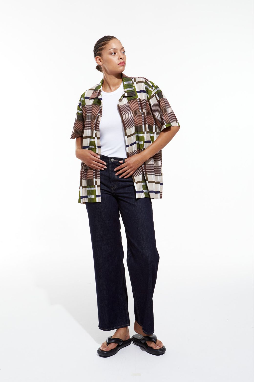 Chemise Delhi Orage Kaki