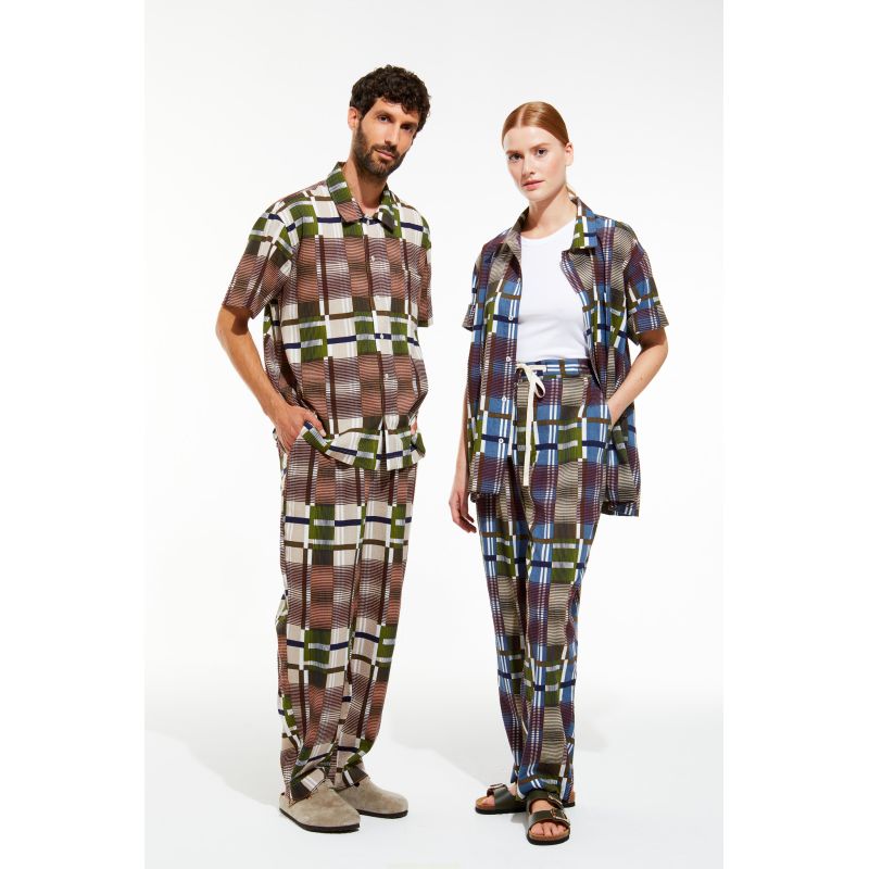 Pantalon Bombay Orage Bleu Gris