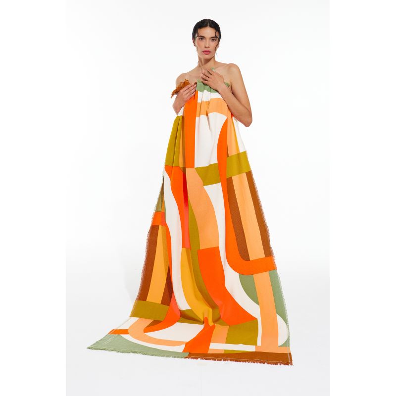 Drap De PlageSupersonic Orange