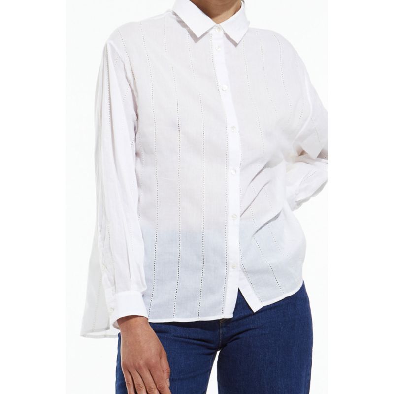 Chemise Rosalie Gobi Ecru