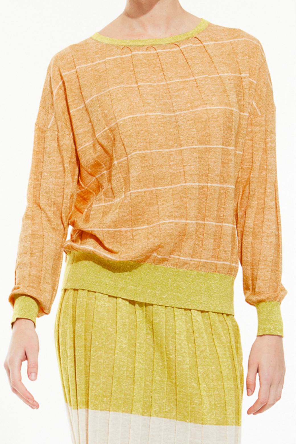 Top Victoria Jaspe Ambre Naturel