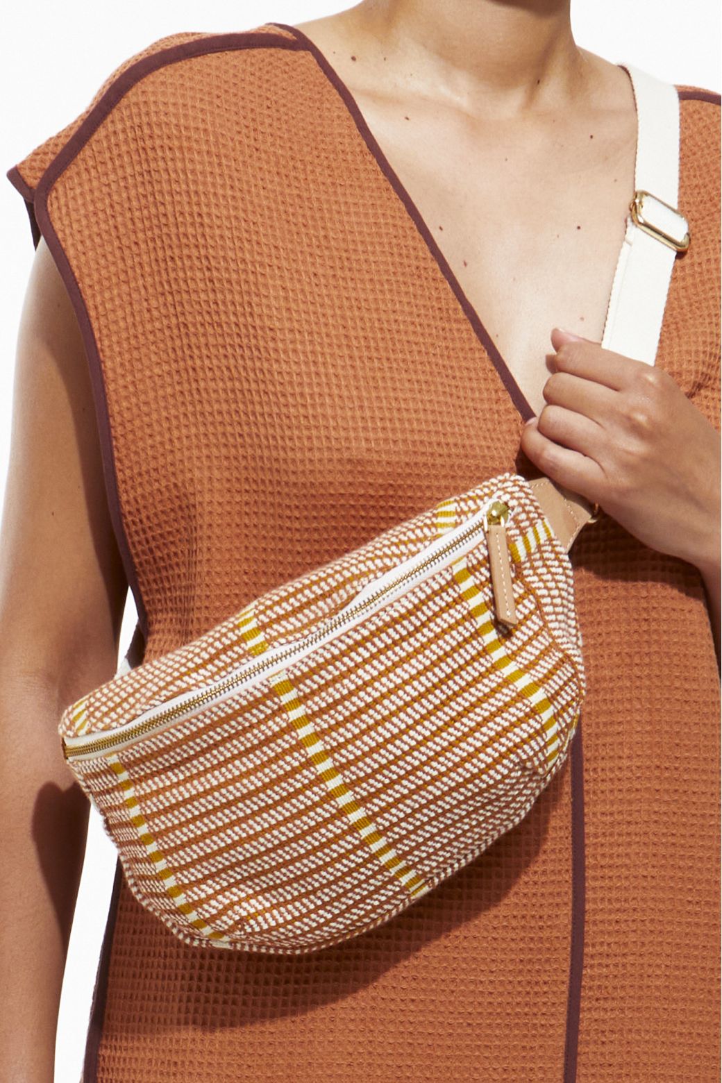 Sac Banane L Chiara Grès Terracotta