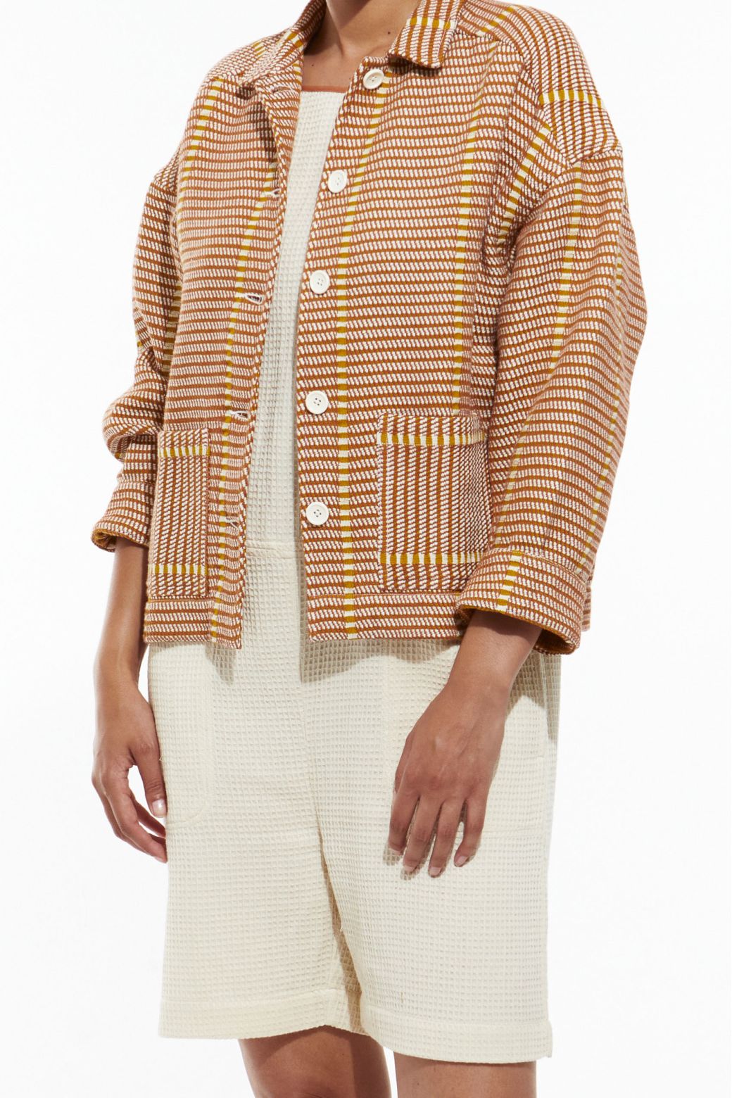 Veste Mina Grès Terracotta