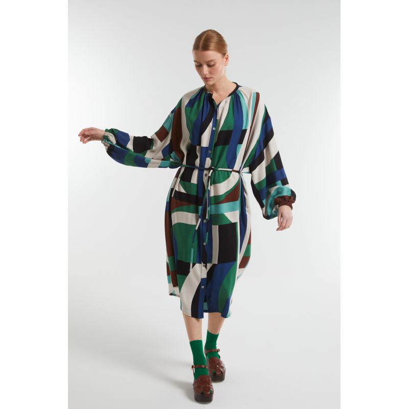 Robe Paradis Supersonic Bleu Vert