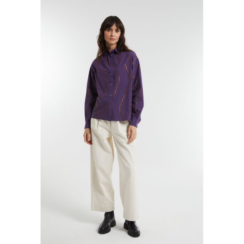 Chemise Rosalie Calder Violet