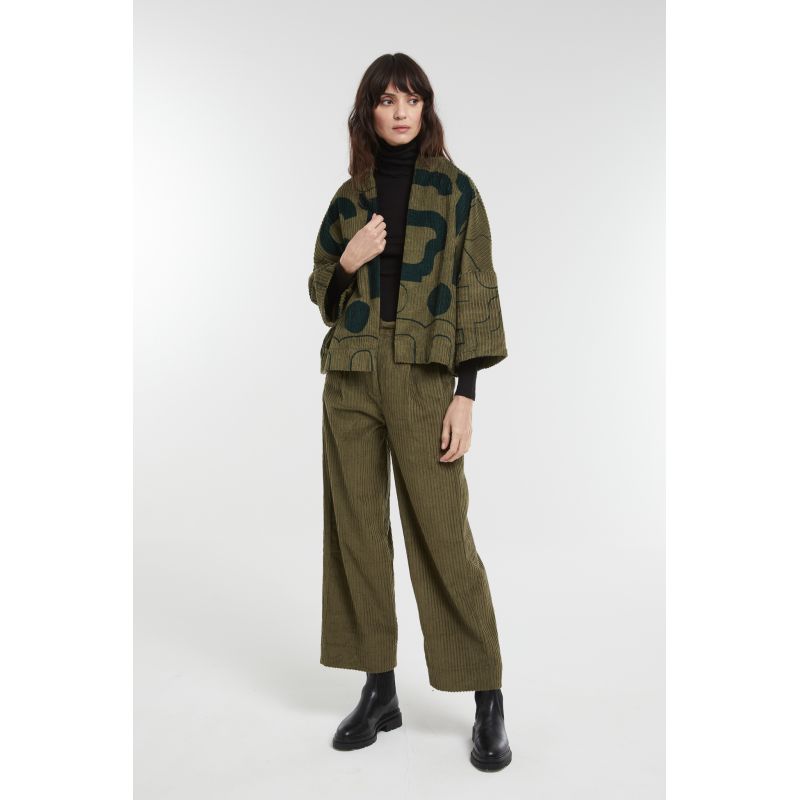 Pantalon Victor Lyrique Kaki