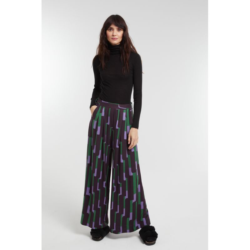 Pantalon Penelope Celeste Vert