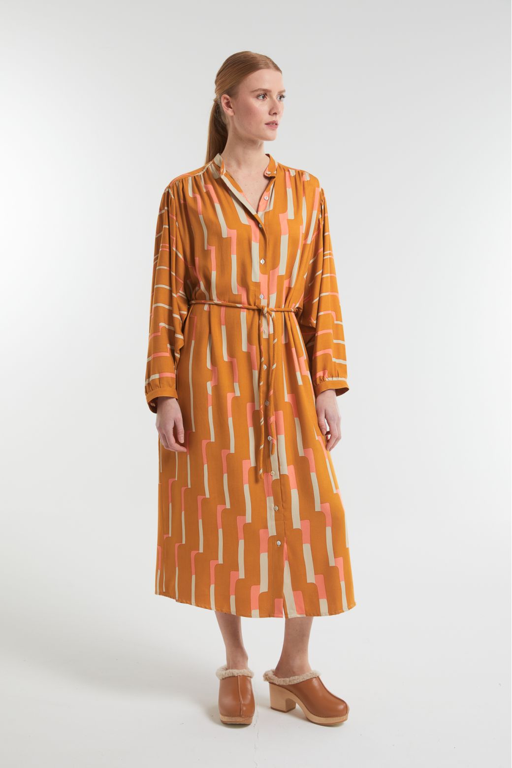 Robe Eulalie Celeste Ambre
