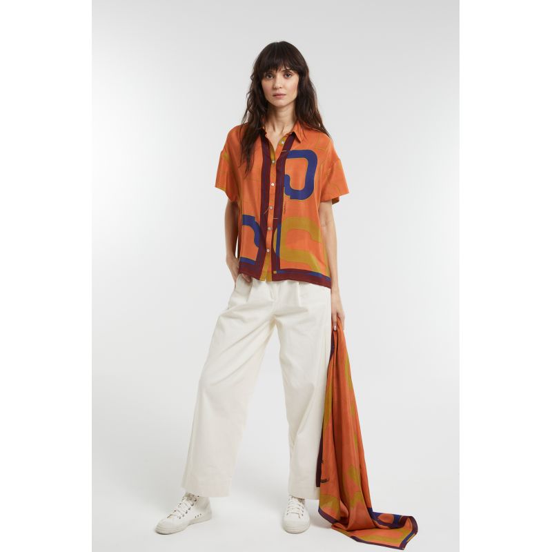 Chemise Andrew Idole Terracotta