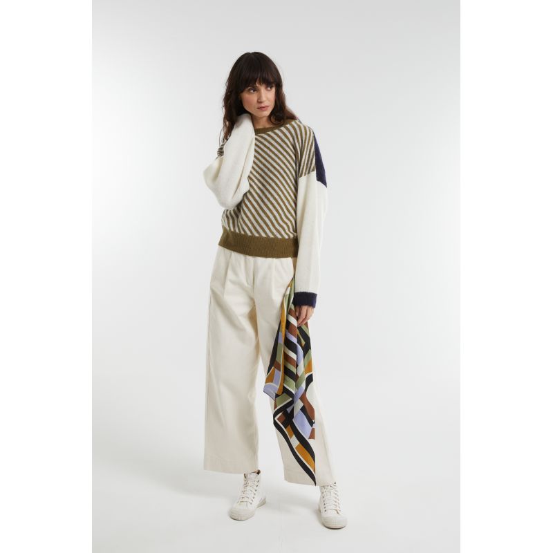 Pull Diago Horizon Kaki