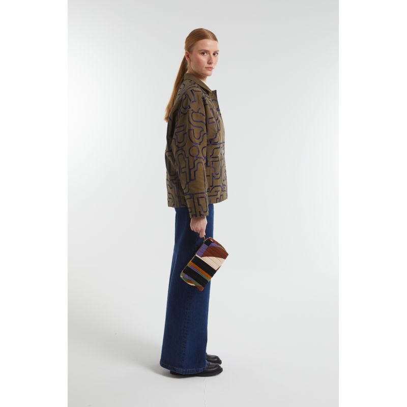 Pochette De Voyage Elba Supersonic Brun Parme