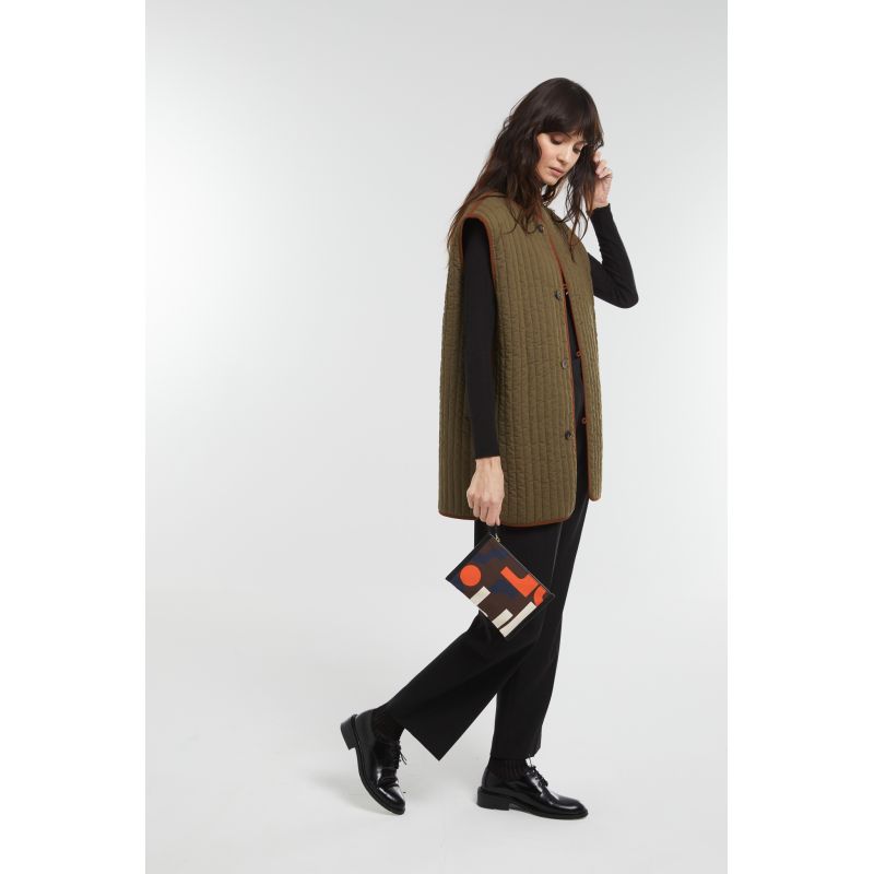 Pochette Kea Lyrique Orange Kaki