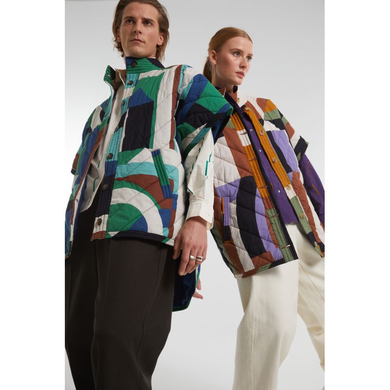 Manteau Erin Supersonic Brun Violet