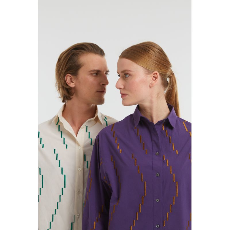 Chemise Rosalie Calder Ecru