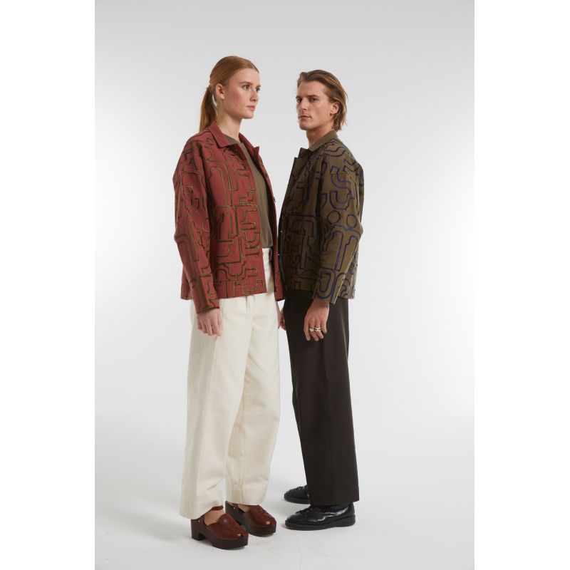 Veste Mina Lyrique Lie De Vin