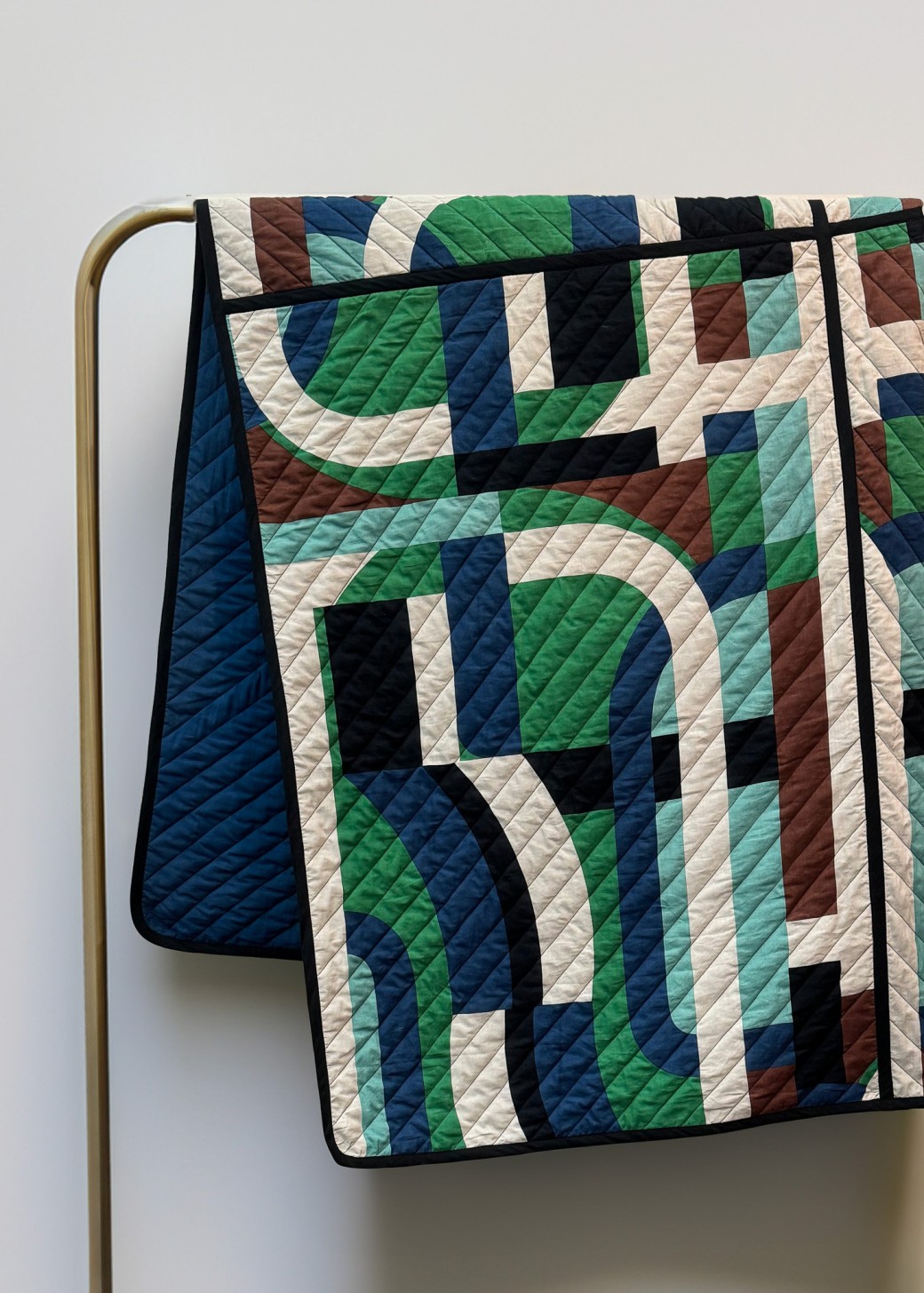 Boutis Supersonic Bleu Vert | Mapoésie